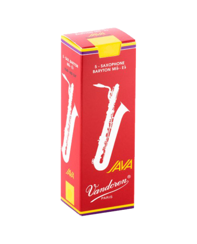 VANDOREN SR3435R - 5 ANCHES SAXOPHONE BARYTON JAVA RED MIB 3.5