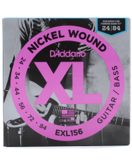 D'ADDARIO EXL156 - CORDE GUITARE/BASSE 24-84