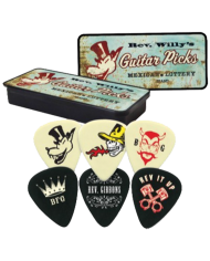 DUNLOP RWT01L - BOITE EN METAL DE 6 MÉDIATORS