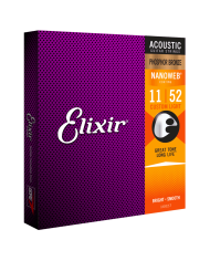 ELIXIR NANOWEB CUSTOM LIGHT PHOSPHOR BRONZE