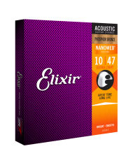 ELIXIR NANOWEB CUSTOM LIGHT PHOSPHOR BRONZE