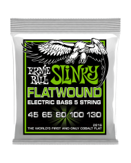 ERNIE BALL 2816 -SLINKY FLATWOUND 45-130