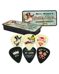 DUNLOP RWT03H - BOITE EN METAL DE 6 MEDIATORS