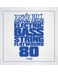 ERNIE BALL 1780 CUSTOM GAUGE FLATWOUND 080