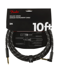 FENDER DELUXE SERIES ANGLED  BLACK TWEED 3M