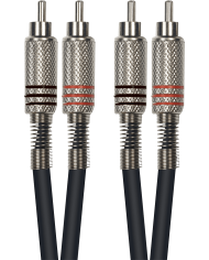 YELLOW CABLE - ECO K04-6 - 2 RCA mâle/2 RCA mâle 6m