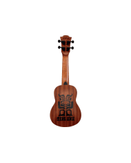 Lâg - GLU BABYTKU 130S Tiki - Ukulélé soprano slim
