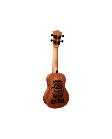 Lâg - GLU BABYTKU 150SE - Tiki Ukulélé baby-soprano slim electro