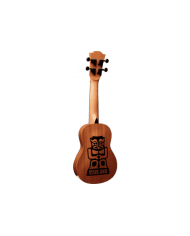Lâg - GLU BABYTKU 150SE - Tiki Ukulélé baby-soprano slim electro