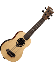 Lâg - GLU BABYTKU 150SE - Tiki Ukulélé baby-soprano slim electro