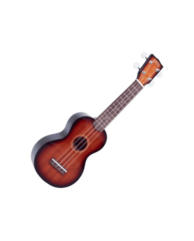 MAHALO -  GMH MJ1-3TS - Ukulélé Soprano sunburst brillant + housse