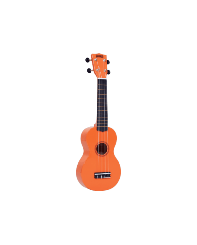 MAHALO - GMH MR1-OR Ukulélé Soprano orange brillant + housse