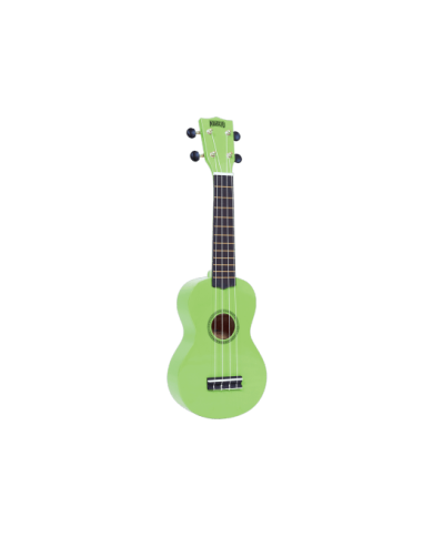MAHALO - GMH MR1-GN Ukulélé Soprano  vert brillant + housse