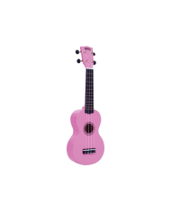 MAHALO - GMH MR1-PK Ukulélé Soprano rose brillant + housse