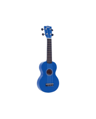 MAHALO - GMH MR1-BU Ukulélé Soprano  bleu brillant + housse