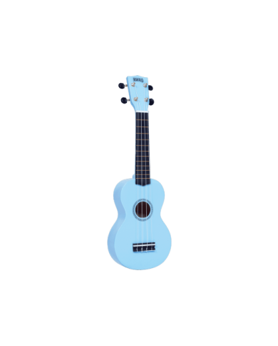 MAHALO - GMH MR1-LBU Ukulélé Soprano  bleu cie brillant + housse