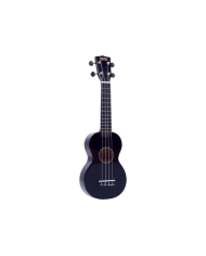 MAHALO - GMH MR1-BK Ukulélé Soprano  noir brillant + housse