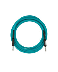 Fender Pro Glow in the Dark, Câble Phosphorescent 5,5 Mètres, Bleu