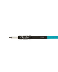 Fender Pro Glow in the Dark, Câble Phosphorescent 5,5 Mètres, Bleu