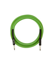 Fender Pro Glow in the Dark, Câble Phosphorescent 3 Mètres, Vert