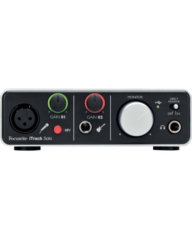 Focusrite - Interface Itrack Solo Lightning