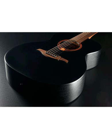 Lag - Guitare Acoustique T70A Black Satin