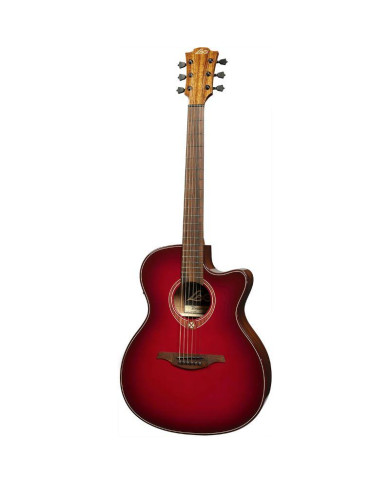 Lag - Guitare Electro-acoustique T-RED Special Edition Red Burst