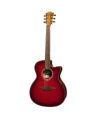 Lag - Guitare Electro-acoustique T-RED Special Edition Red Burst