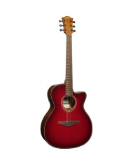 Lag - Guitare Electro-acoustique T-RED Special Edition Red Burst