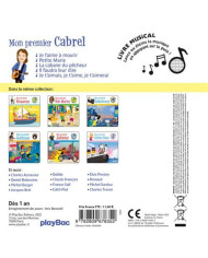 Livre musical - Mon premier Cabrel