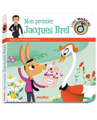 Livre musical - Mon premier Jacques Brel
