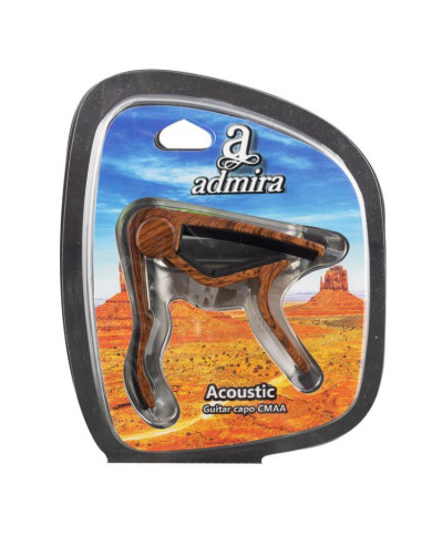 Admira - Capo pour guitare acoustique et éléctrique, en bois CMAA