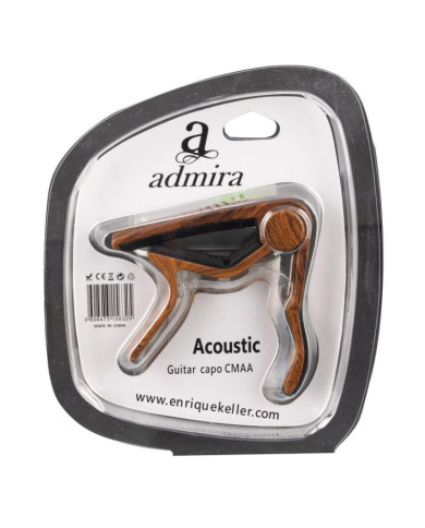 Admira - Capo pour guitare acoustique et éléctrique, en bois CMAA