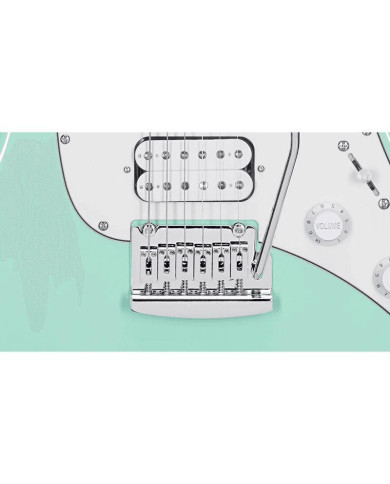 Sterling by Musicman - Guitare Electrique Cutlas Shortscale Mint Green