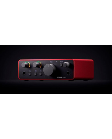 Focusrite - Interface Audio Scarlett 4th Gen Solo