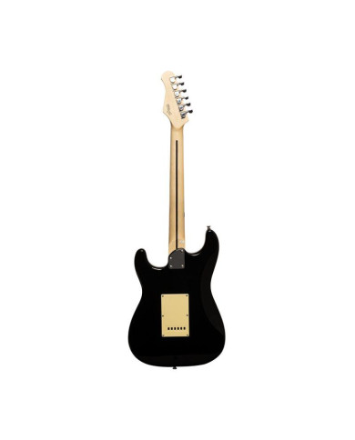 Stagg - Guitare Electrique standard "S" SES-30 - BK