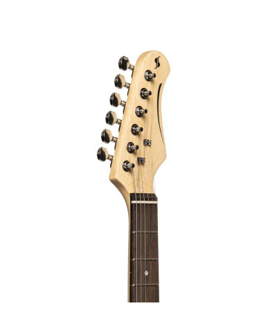 Stagg - Guitare Electrique standard "S" SES-30 - BK