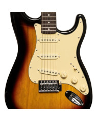 Stagg - Guitare Electrique standard "S" SES-30 - SNB