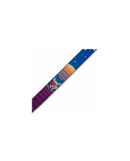 Levy's - Sangle 5cm, polyester, embout cuir, avec motifs - Design 119