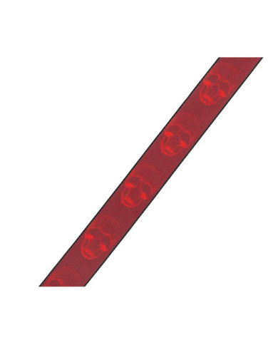 Levy's - Sangle 5cm, polyester, embout cuir, avec motifs - Design 114