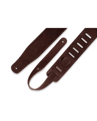 Levy's - Sangle 6,4cm, surpiquée - Marron
