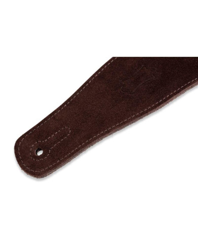 Levy's - Sangle 6,4cm, surpiquée - Marron