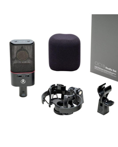 Austrian Audio - Microphone Large Membrane Cardioïde OC18 Studio Set