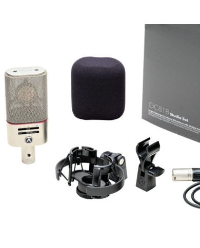 Austrian Audio - Microphone Large Membrane Multi Directivités OC818 Studio Set
