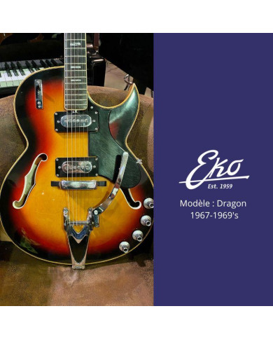 EKO - Guitare Electrique Dragon 1967-1969's