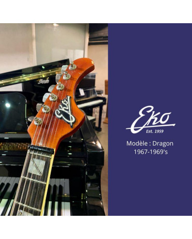 EKO - Guitare Electrique Dragon 1967-1969's