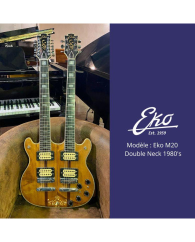 EKO -  M20 Double Neck 1980's
