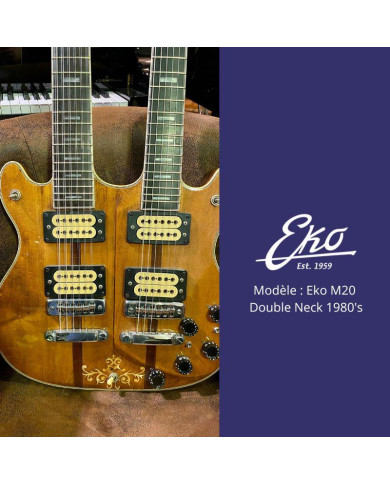 EKO -  M20 Double Neck 1980's
