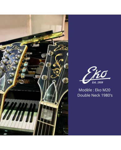 EKO -  M20 Double Neck 1980's