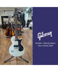 Gibson - Guitare Electrique Melody Maker Worn White 2009